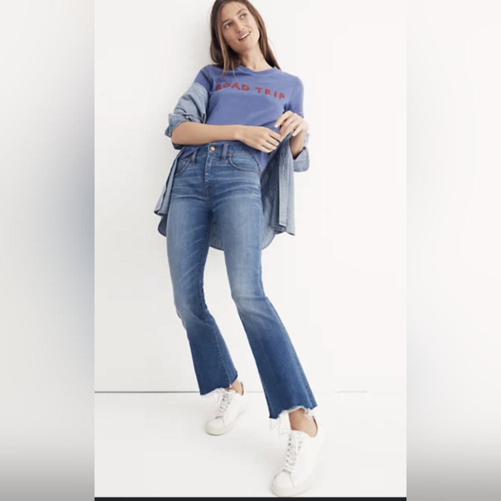 Madewell high-rise Cali-boot jeans size 25